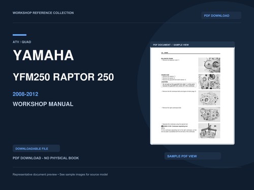 Yamaha yfm250 raptor 250 - yamaha,