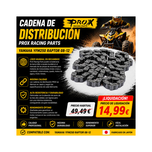 Cadena distribucion yamaha - distribucion,