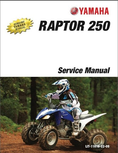 2009 2012 yamaha yfm250 raptor - yamaha,